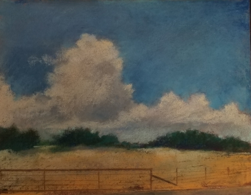 Summer South Field by artist Julia Fletcher